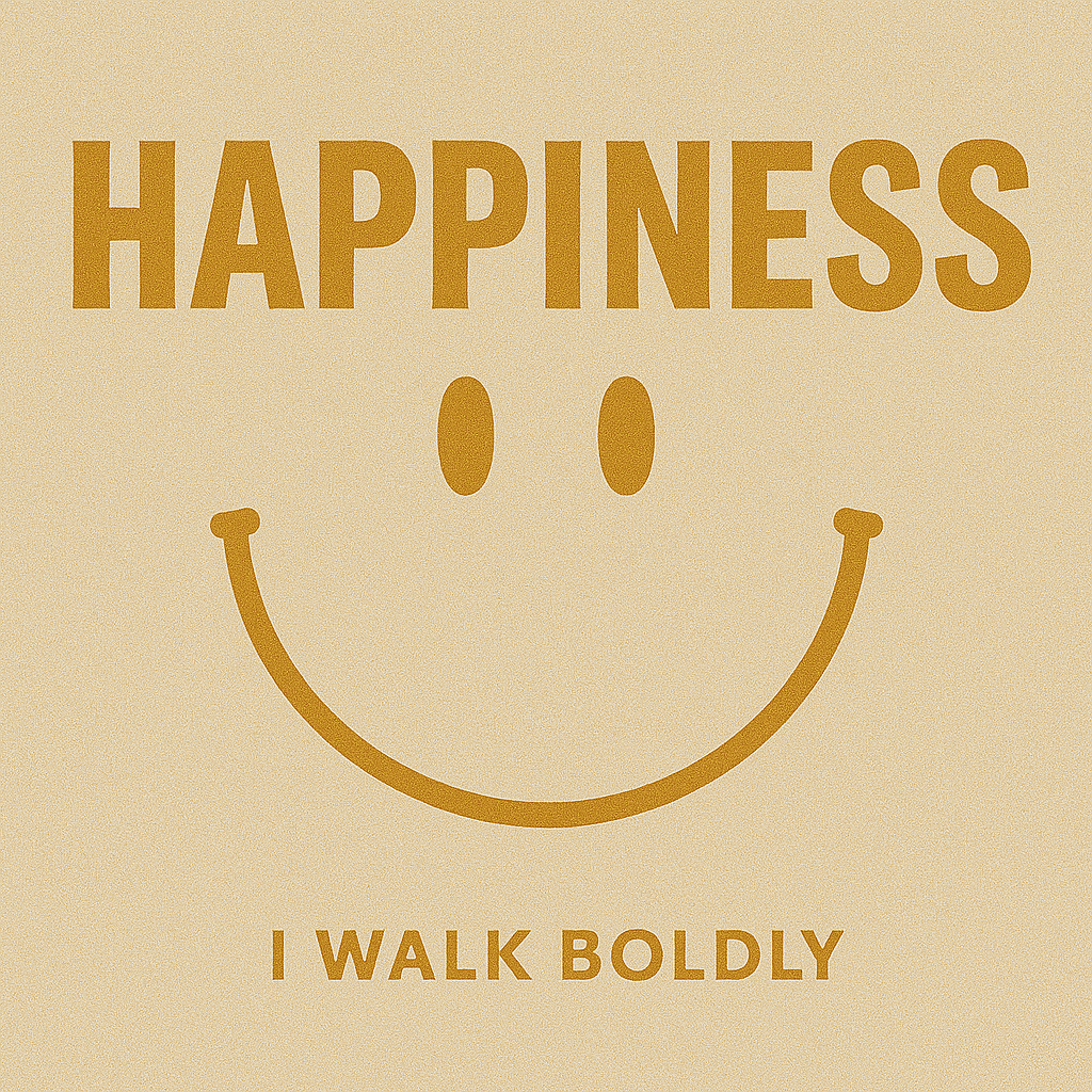 How Walking Boldly Makes You Happy
