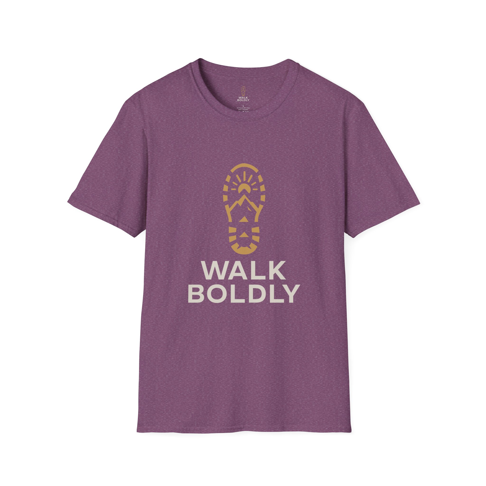Walk Boldly Soft style T-Shirt, Courage Tee, Inspirational Shirt, Adventure Top, Encouragement Clothing, Minimalist Apparel - Image 37