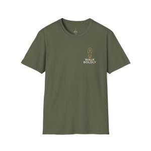 Walk Boldly Unisex Softstyle T-Shirt - Inspirational Tee, Men's Women's Graphic Shirt, Positive Quote Clothing, Motivational Top, Unique - Image 9