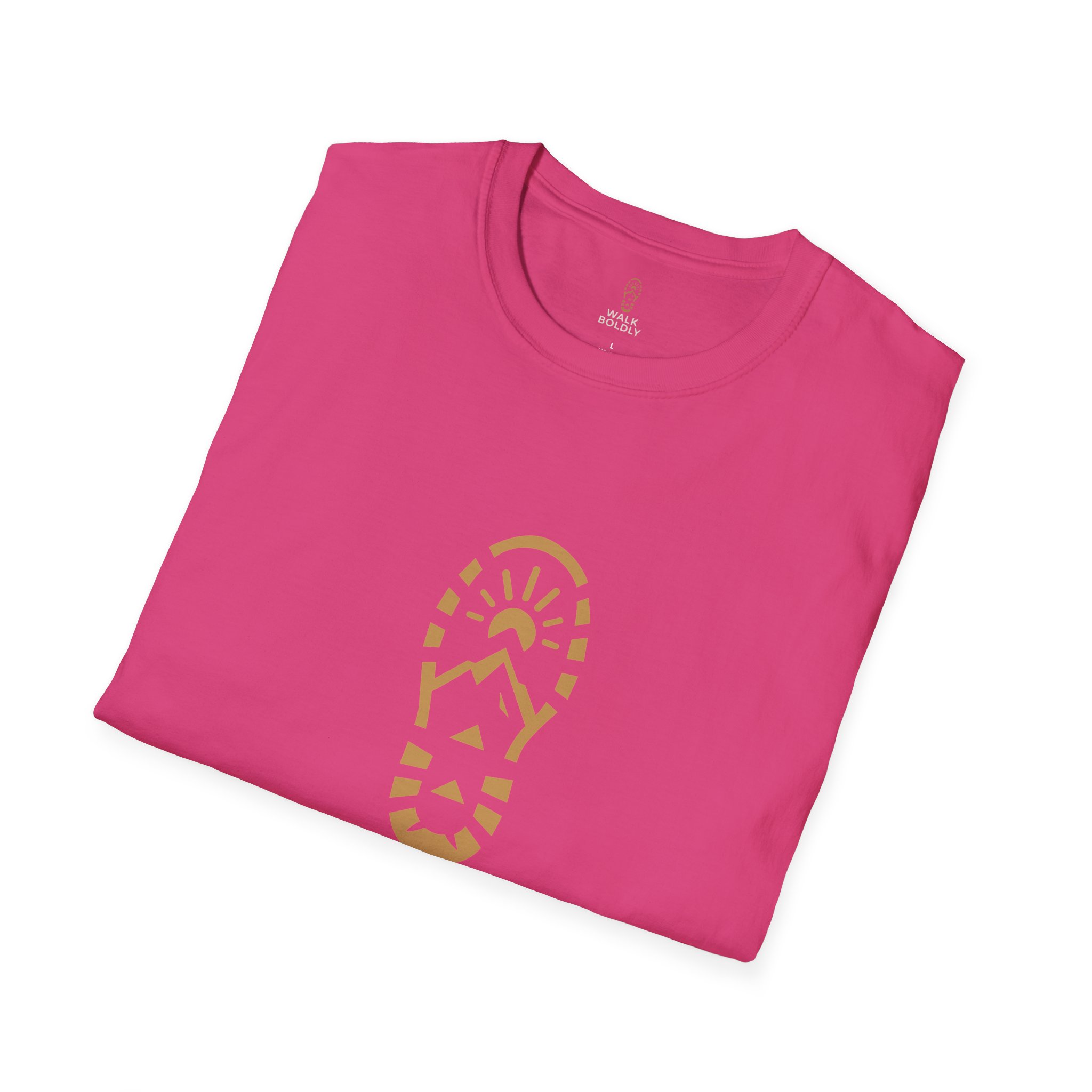 Walk Boldly Soft style T-Shirt, Courage Tee, Inspirational Shirt, Adventure Top, Encouragement Clothing, Minimalist Apparel - Image 36