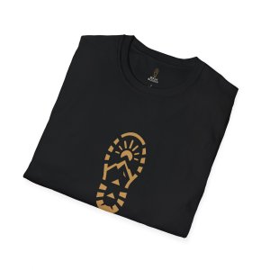 Walk Boldly Soft style T-Shirt, Courage Tee, Inspirational Shirt, Adventure Top, Encouragement Clothing, Minimalist Apparel - Image 8
