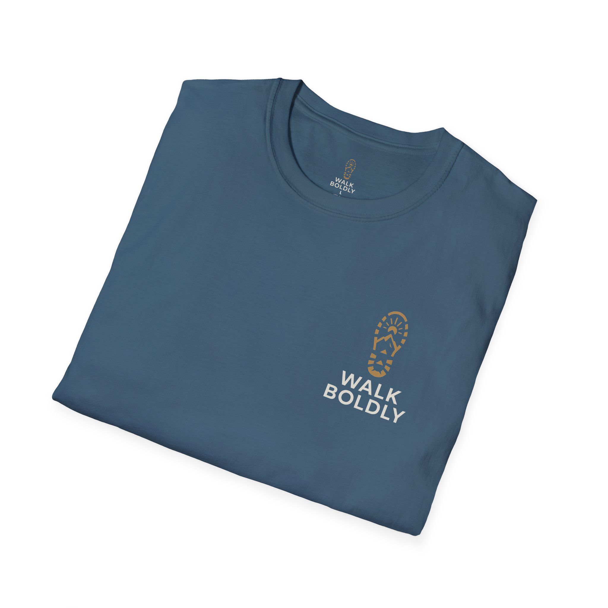 Walk Boldly Unisex Softstyle T-Shirt - Inspirational Tee, Men's Women's Graphic Shirt, Positive Quote Clothing, Motivational Top, Unique - Image 20