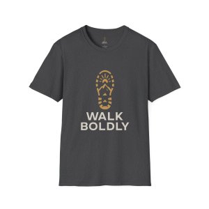 Walk Boldly Soft style T-Shirt, Courage Tee, Inspirational Shirt, Adventure Top, Encouragement Clothing, Minimalist Apparel - Image 21