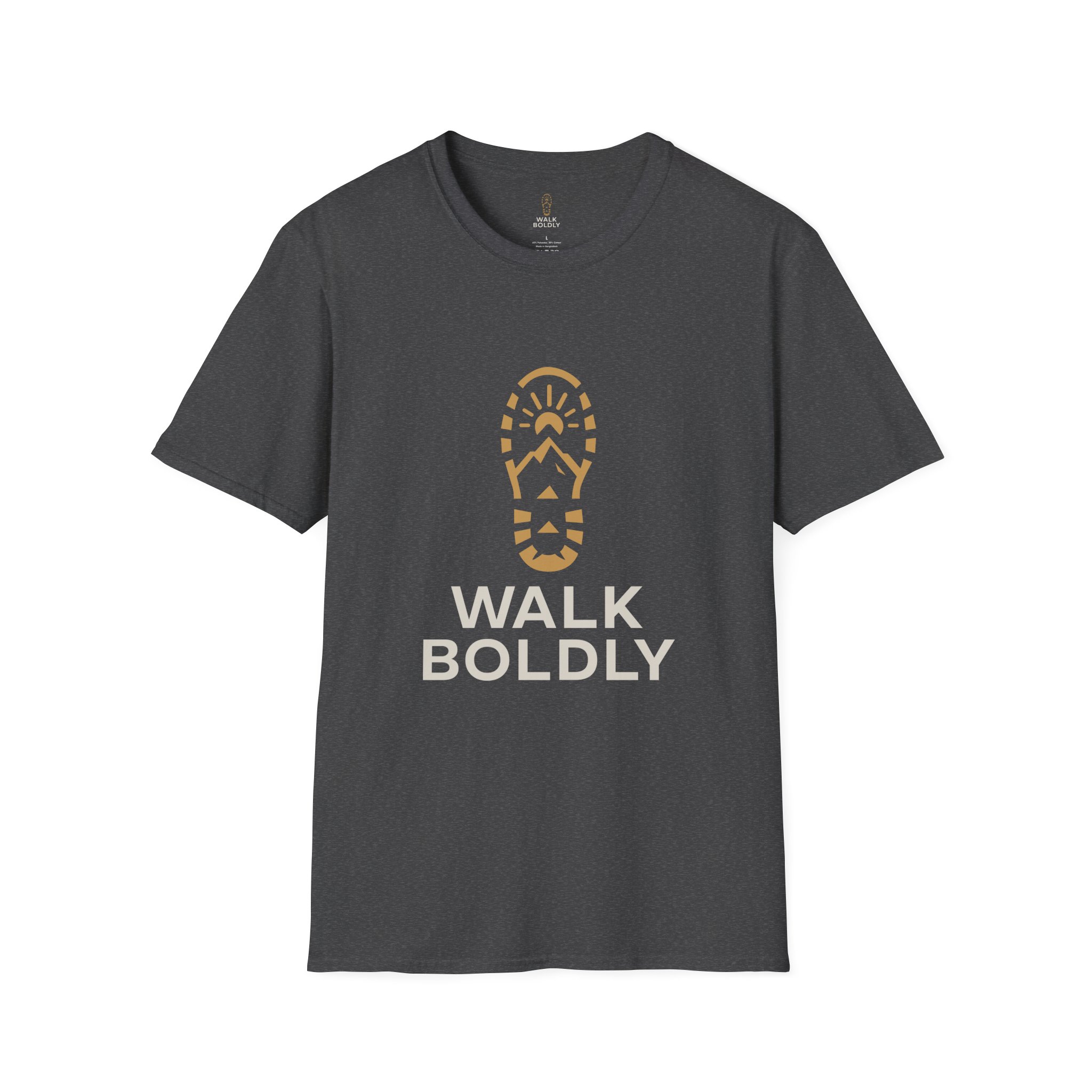 Walk Boldly Soft style T-Shirt, Courage Tee, Inspirational Shirt, Adventure Top, Encouragement Clothing, Minimalist Apparel - Image 21
