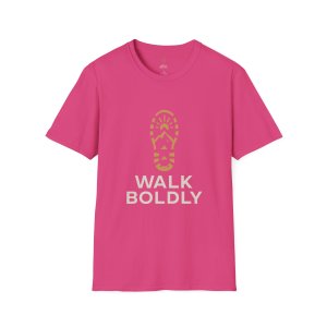 Walk Boldly Soft style T-Shirt, Courage Tee, Inspirational Shirt, Adventure Top, Encouragement Clothing, Minimalist Apparel - Image 33