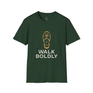 Walk Boldly Soft style T-Shirt, Courage Tee, Inspirational Shirt, Adventure Top, Encouragement Clothing, Minimalist Apparel - Image 17
