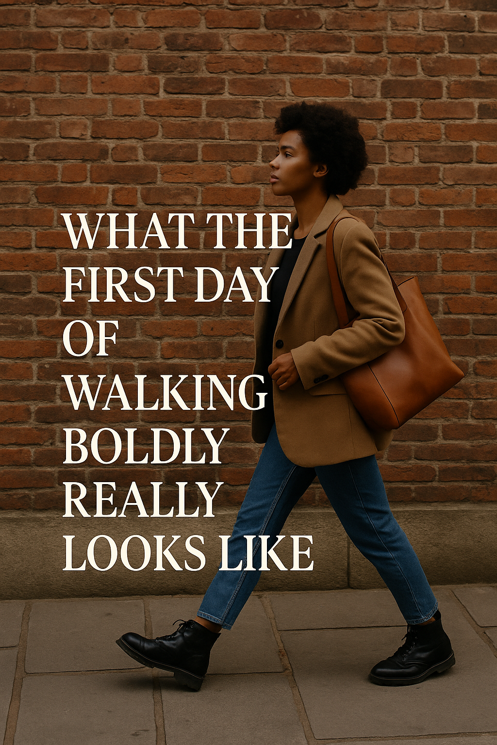 What the First Day of Walking Boldly Really Looks Like